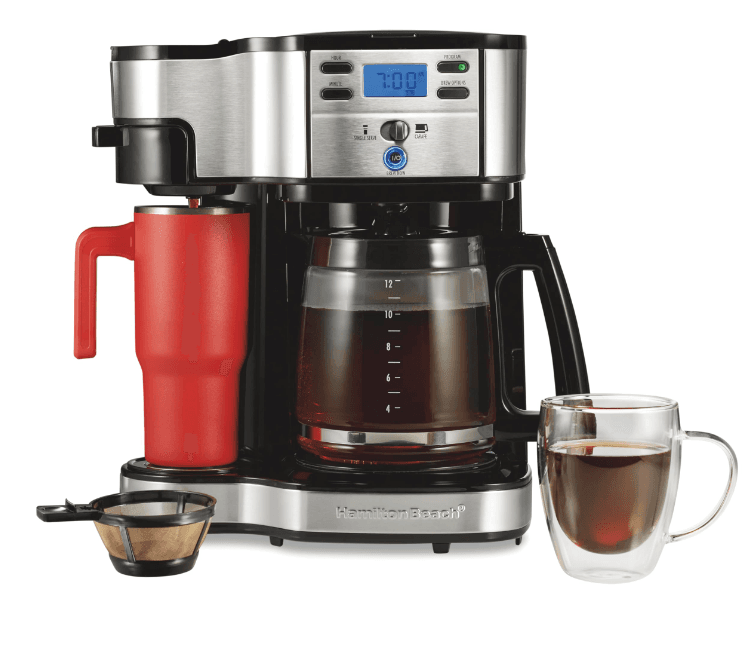 Hamilton Beach 49980R 2-Way Programmable Drip Coffee Maker User Guide Hamilton Beach 49980R 2-Way Programmable Drip Coffee Maker-product