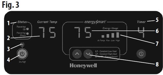 Honeywell HZ-960 Series Infrared Heater 3