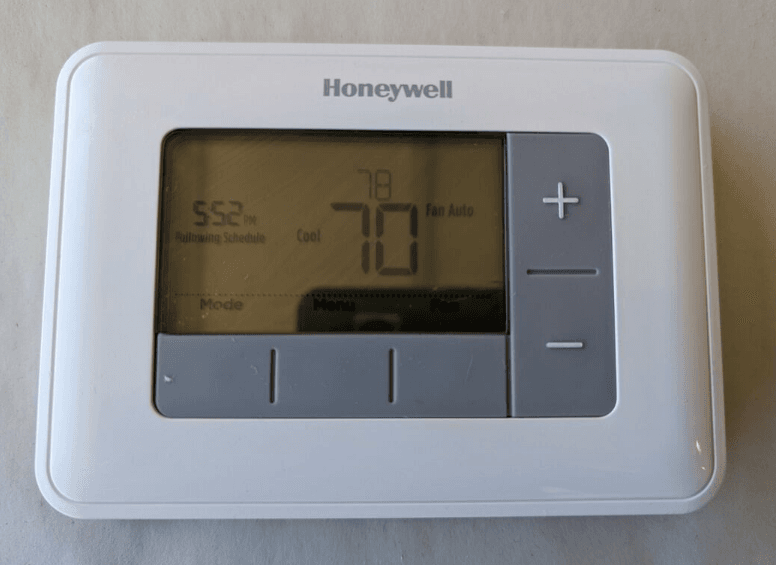 Honeywell Home RTH6360D1002 Programmable Thermostat User Manual