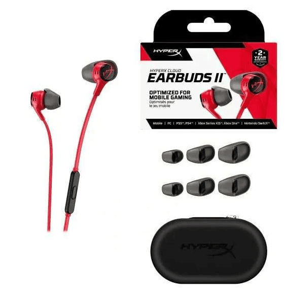 HyperX Cloud Earbuds II User Guide HyperX Cloud Earbuds II-product