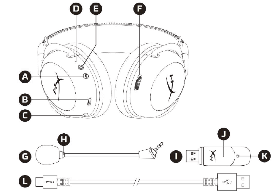 HyperX Cloud II Wireless Gaming Headset User Manual-1