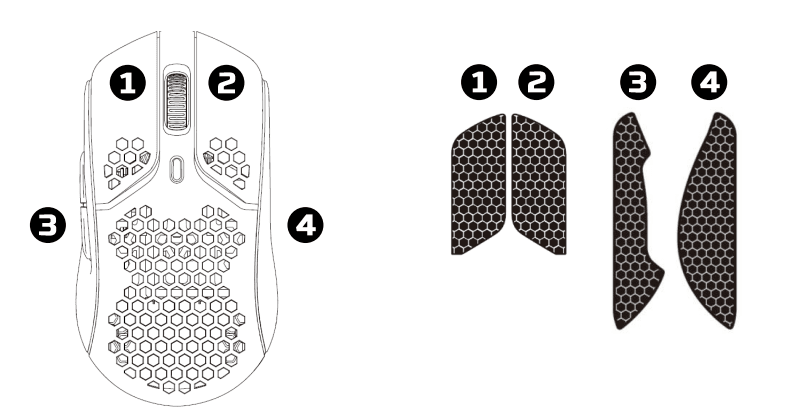 HyperX Pulsefire Haste Wireless Gaming Mouse-4