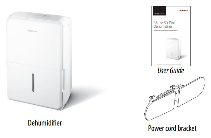 Insignia 50-Pint Dehumidifier User Manual Insignia 50-Pint Dehumidifier-1