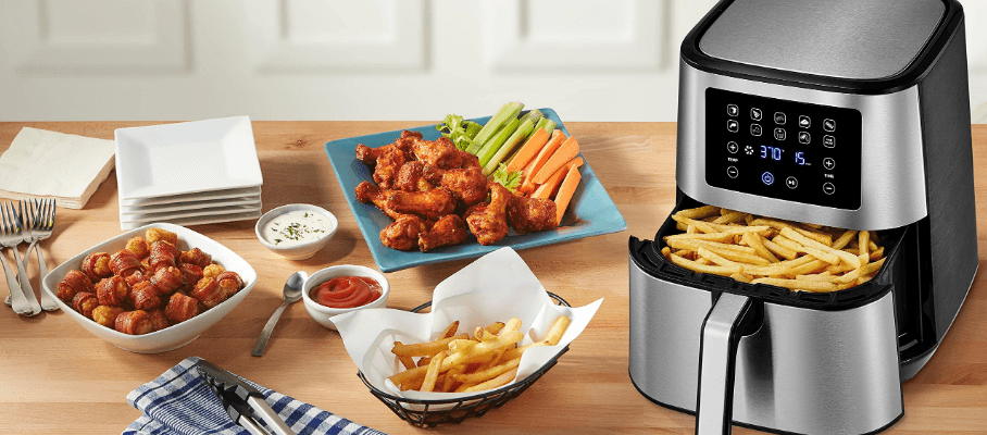 Insignia NS-AF5MSS2 5 Qt Mechanical Control Air Fryer-featured