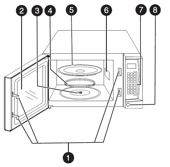 Insignia NS-MW07WH0 Compact Microwave 6