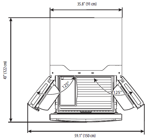 Insignia NS-RFD21CISS0 French Door Refrigerator-5
