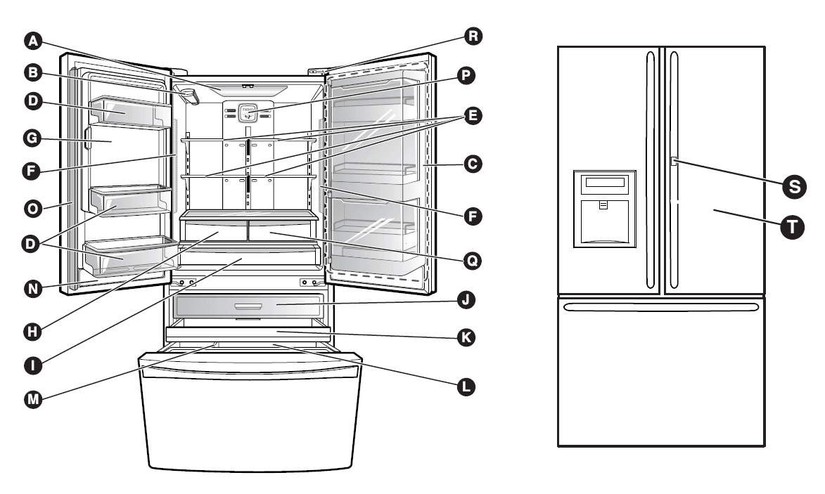 Kenmore 7957206311 Bottom-Mount Series Refrigerator 3