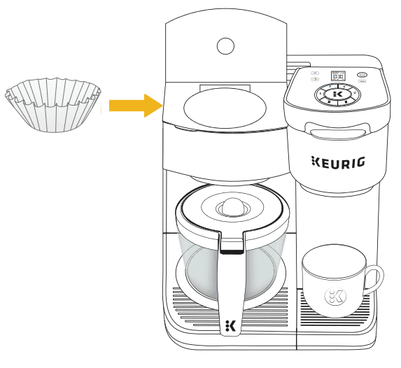 Keurig K-Duo Single Serve K-Cup Coffee Maker 10