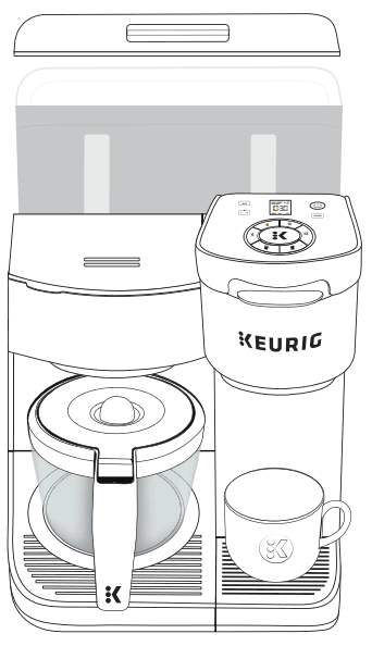 Keurig K-Duo Single Serve K-Cup Coffee Maker 3
