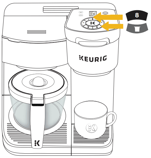 Keurig K-Duo Single Serve K-Cup Coffee Maker 5