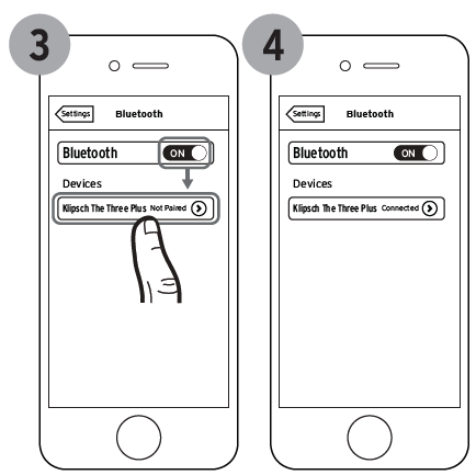 Klipsch The Three Plus Premium Bluetooth Speaker System User Manual Klipsch The Three Plus Premium Bluetooth Speaker System User Manual-7