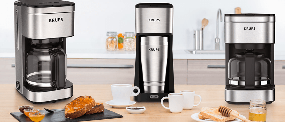 Krups Simply Brew Stainless Steel Drip Coffee Maker-featured