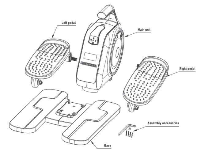 LEGXERCISE Ellipse Automatic Leg Mover Instructions LEGXERCISE Ellipse Automatic Leg Mover