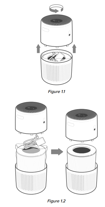 LEVOIT LAP-C161 Core Mini-P Air Purifier 2
