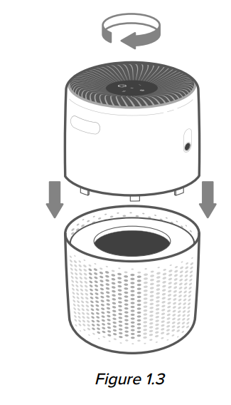 LEVOIT LAP-C161 Core Mini-P Air Purifier 3