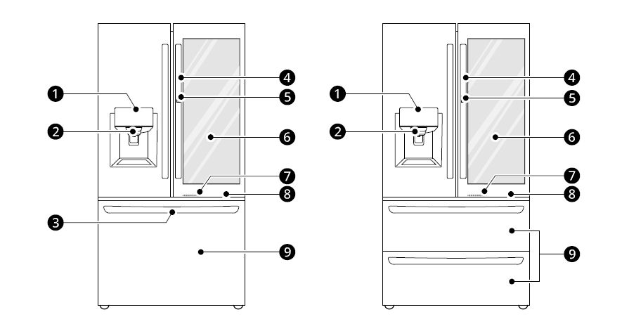 LG LFXS28596 Door-in-Door Refrigerator-1