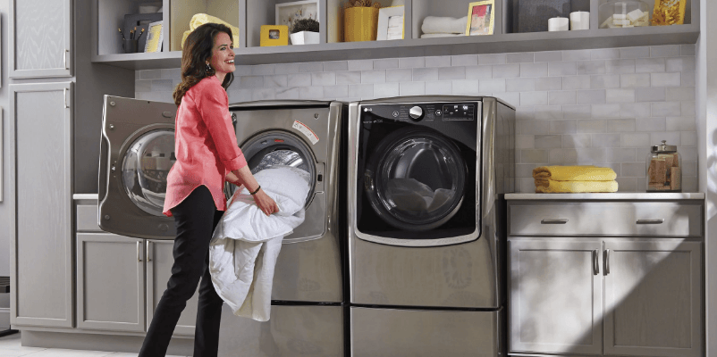 LG WM9000HVA Smart wi-fi Enabled Front Load Washer-featured