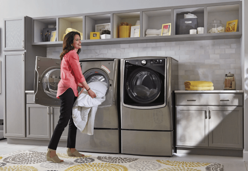 LG WM9000HVA Smart wi-fi Enabled Front Load Washer User Manual