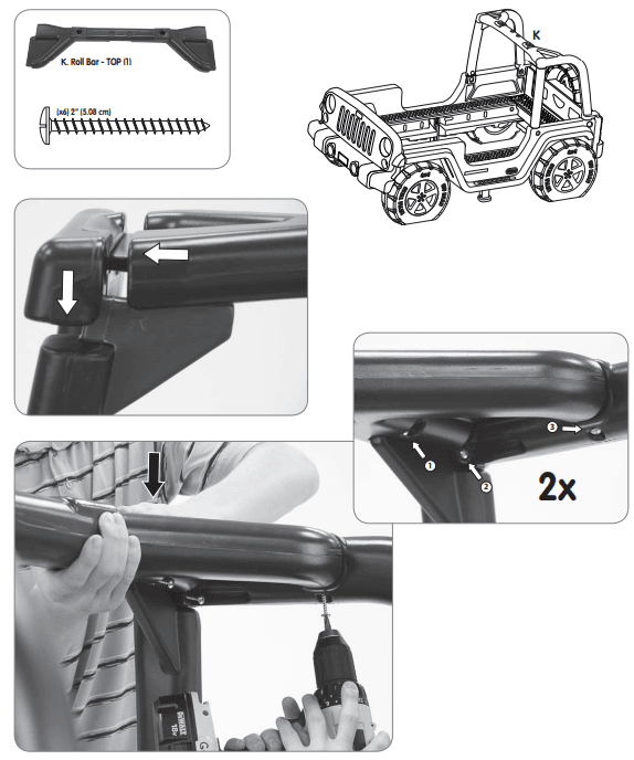 Little Tikes 635632M Jeep Wrangler 12