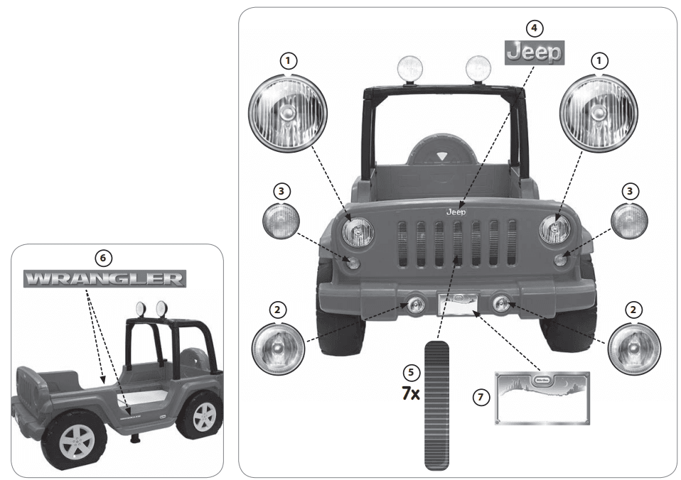 Little Tikes 635632M Jeep Wrangler 13