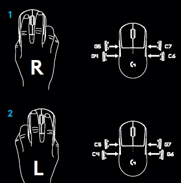Logitech G Pro Wireless Gaming Mouse-5