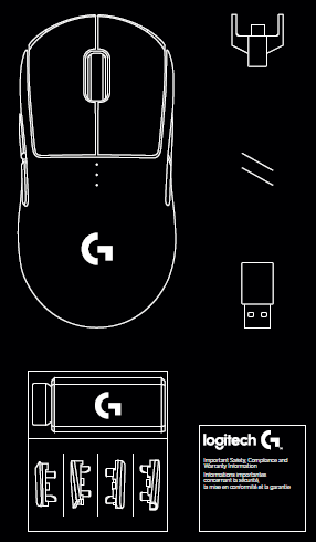 Logitech G Pro Wireless Gaming Mouse-box