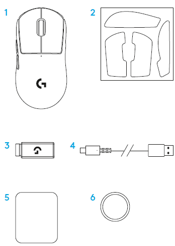 Logitech G Pro X Superlight 2 Wireless Gaming Mouse-2