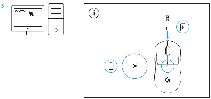 Logitech G Pro X Superlight 2 Wireless Gaming Mouse-5