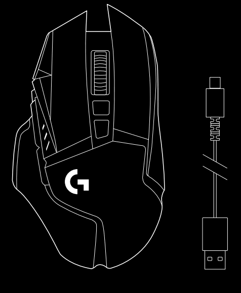 Logitech G502 Lightspeed Wireless Gaming Mouse User Manual Logitech G502 Lightspeed Wireless Gaming Mouse User Manual-1