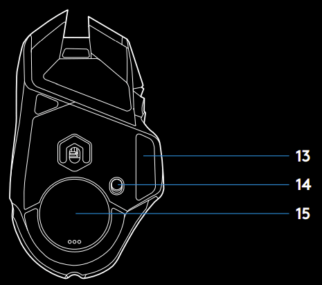 Logitech G502 Lightspeed Wireless Gaming Mouse User Manual Logitech G502 Lightspeed Wireless Gaming Mouse User Manual-9