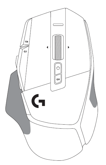 Logitech G502 X Plus Lightspeed Wireless Optical Mouse User Manual Logitech G502 X Plus Lightspeed Wireless Optical Mouse User Manual-1