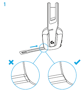 Logitech G733 Lightspeed Wireless Gaming Headset-1