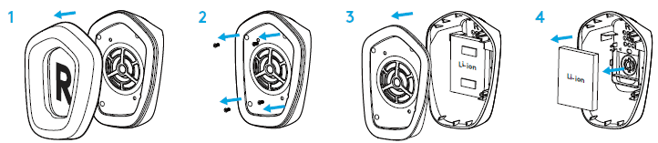 Logitech G733 Lightspeed Wireless Gaming Headset-6