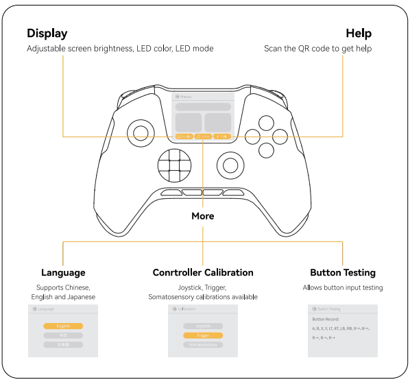 ManbaOne Interactive Screen Wireless Gaming Controller User Manual ManbaOne Interactive Screen Wireless Gaming Controller-30