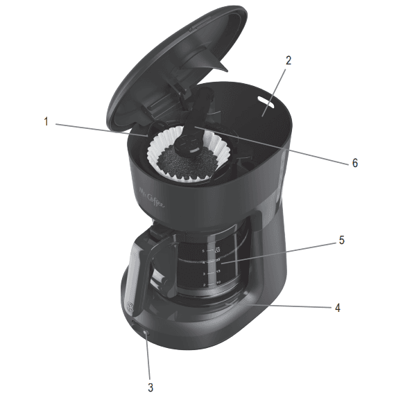 Mr. Coffee 5-Cup Mini Brew Switch Coffee Maker User Manual Mr. Coffee 5-Cup Mini Brew Switch Coffee Maker 1