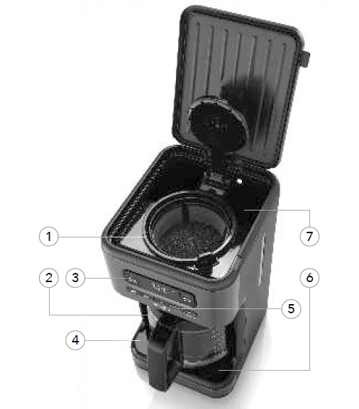 Mr. Coffee BVMC-PC14 14-Cup Programmable Coffee Maker-1