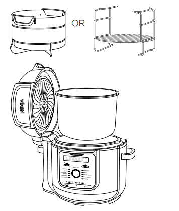 Ninja FD401 LP3 Foodi 12-in-1 Deluxe Pressure Cooker-10