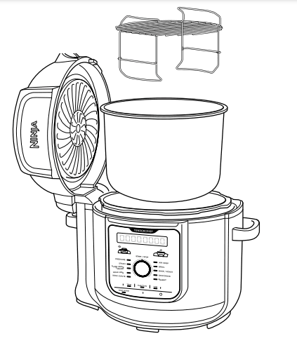 Ninja FD401 LP3 Foodi 12-in-1 Deluxe Pressure Cooker-15