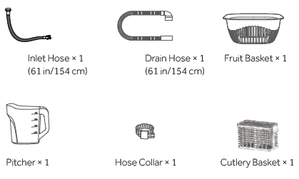 Novete TDQR01 Portable Countertop Dishwasher User Manual Novete TDQR01 Portable Countertop Dishwasher-5