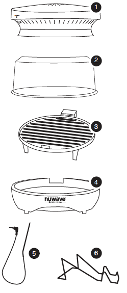 Nuwave Primo Grill Countertop Combo Oven-1
