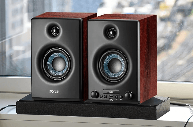 Pyle PBKSP33BK HiFi Active Bookshelf Speaker User Guide