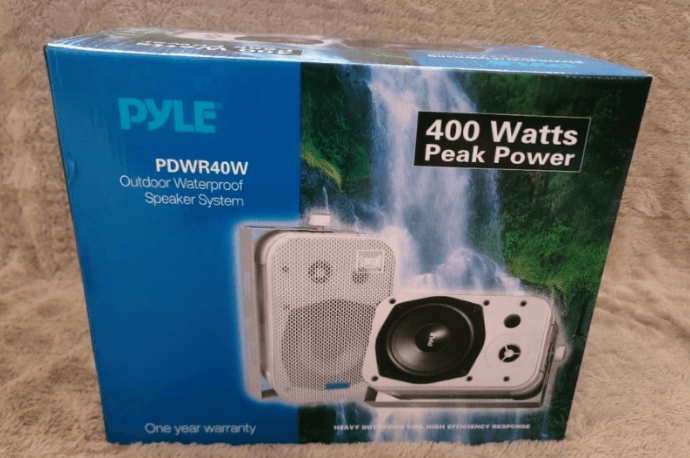 Pyle PDWR40W Indoor Outdoor Waterproof Speaker System User Guide