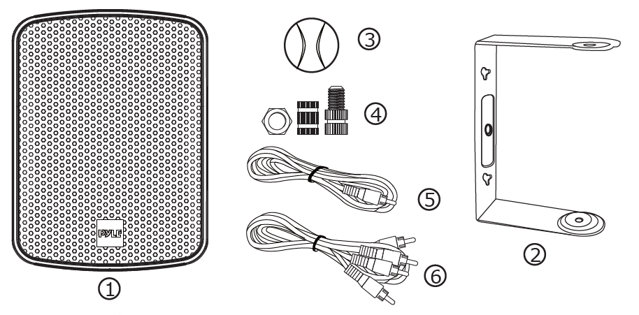 Pyle PDWR54BTB 2-Way Outdoor Waterproof Speakers manual-3