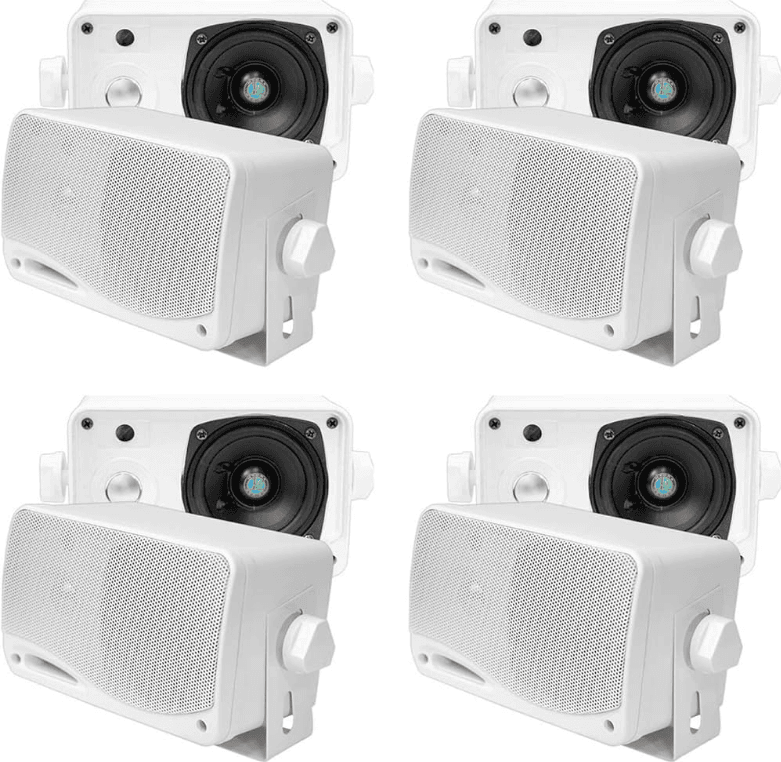 Pyle ‎PLMR24 3-Way Weatherproof Outdoor Speaker-product