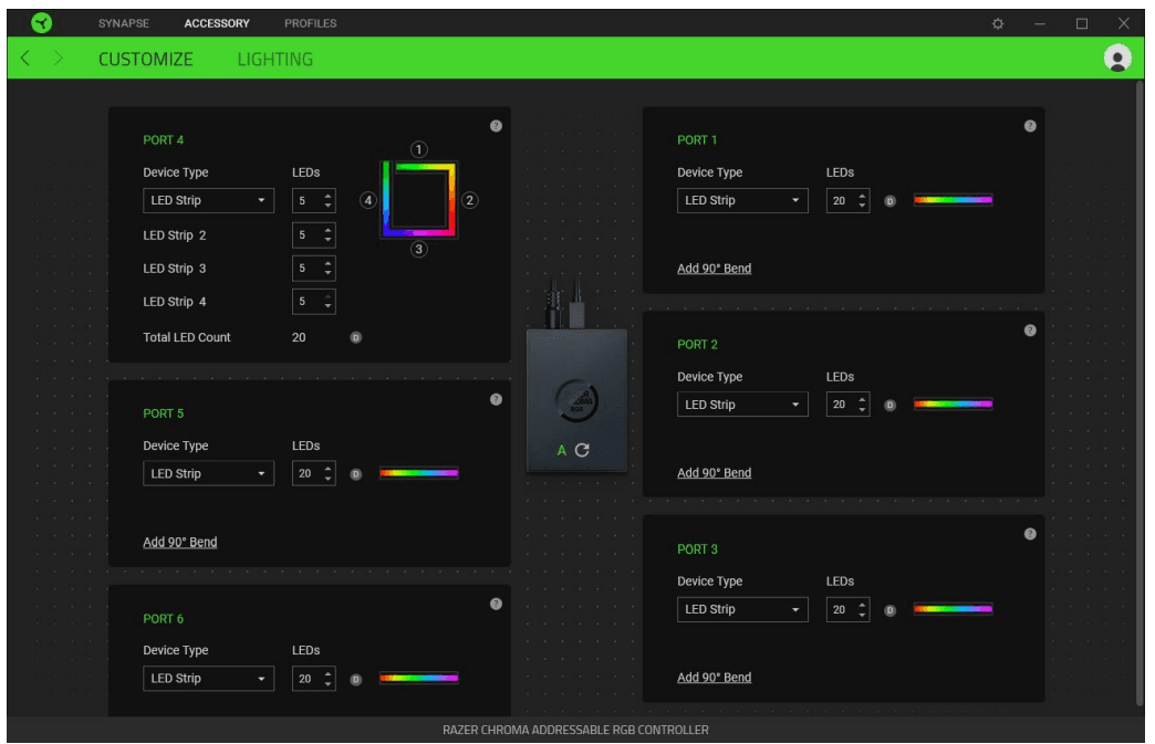 RAZER Chroma Addressable RGB Controller 14