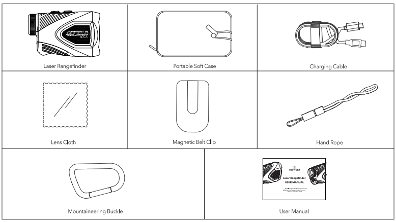 REDTIGER GolfVue Series 1 Golf Rangefinder-1