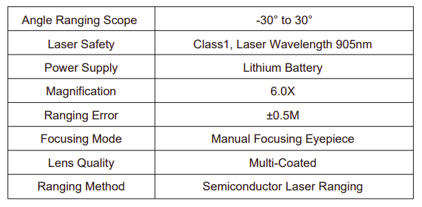REVASRI MINI4 Golf Rangefinder with Slope and Pin Lock User Manual REVASRI MINI4 Golf Rangefinder with Slope and Pin Lock User Manual-9