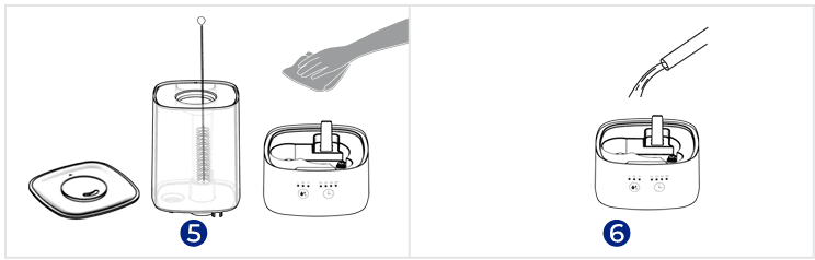 ROSEKM KC-KM13T Filterless Cool Mist Ultrasonic Humidifier 12