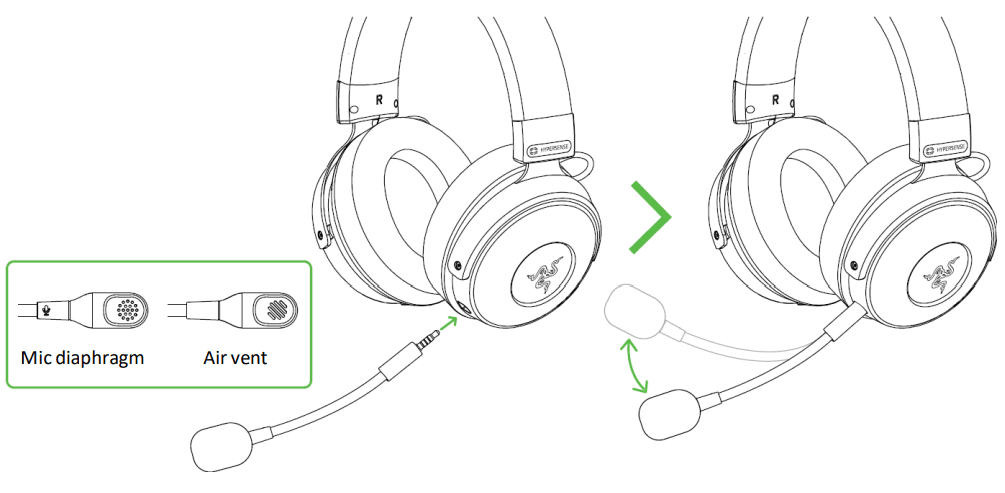 Razer Kraken V3 X Wired USB Gaming Headset-18