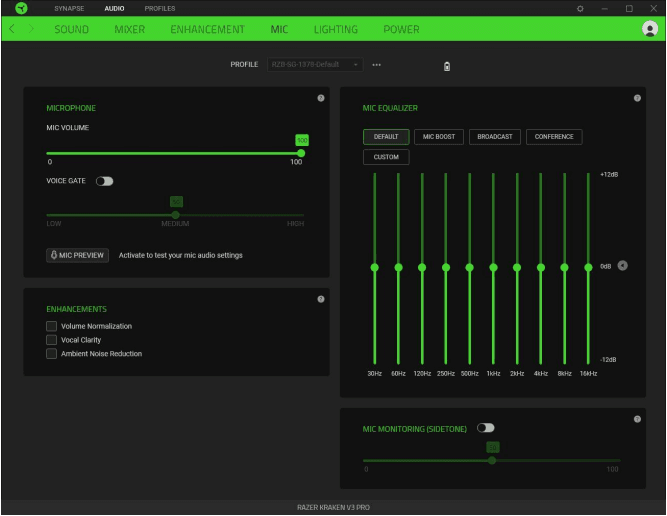 Razer Kraken V3 X Wired USB Gaming Headset-27